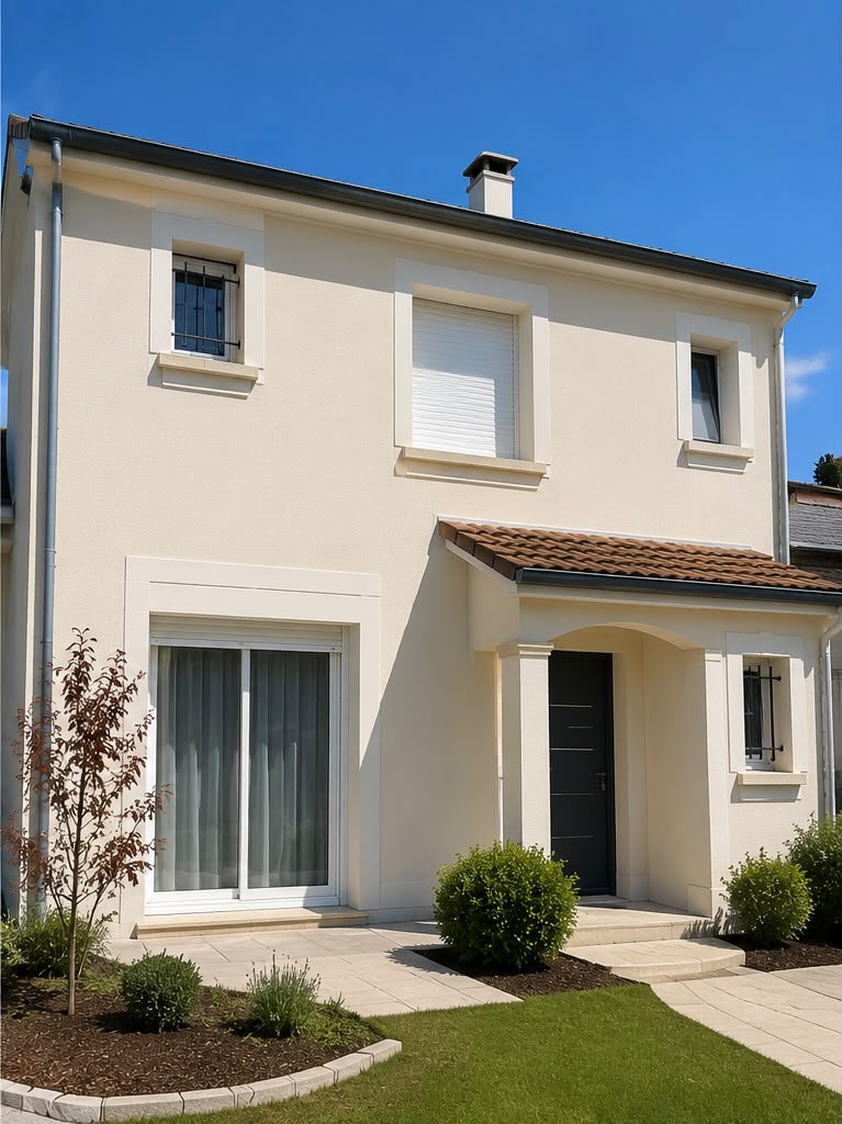 Ravalement de façade après travaux